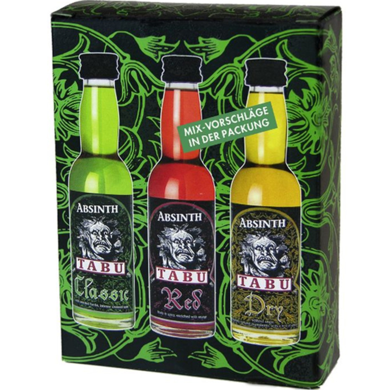 TABU Absinth Probierset 3x0,04