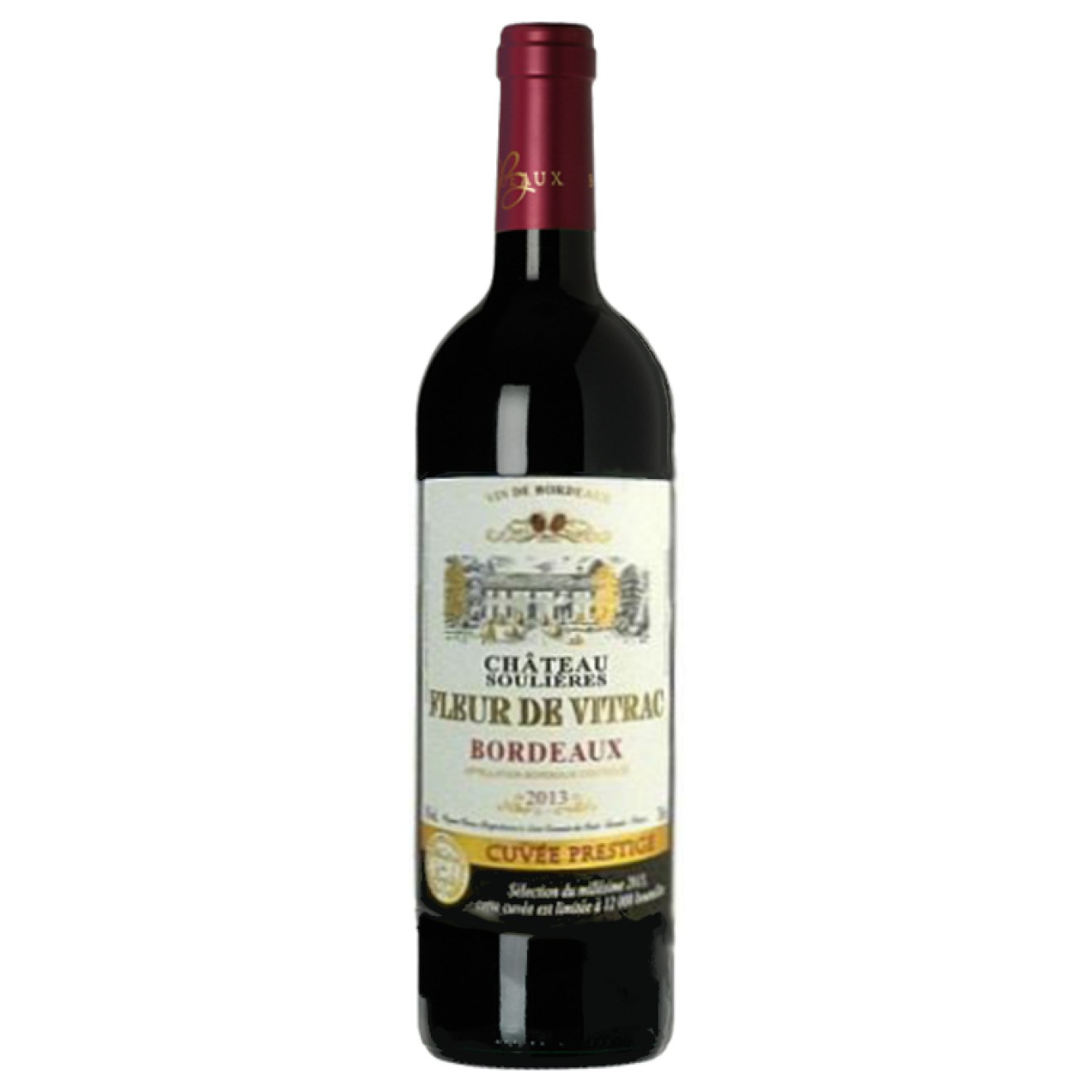 CHATEAU LA BORIE FLEUR DE VITRAC Bordeaux 0,75