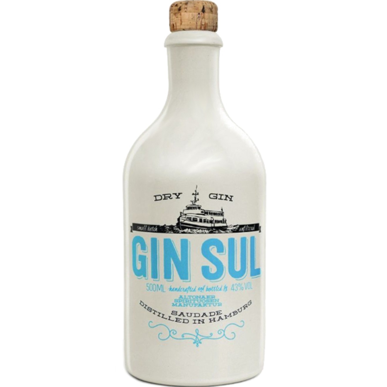 GIN SUL Dry Gin 43%, 0,5