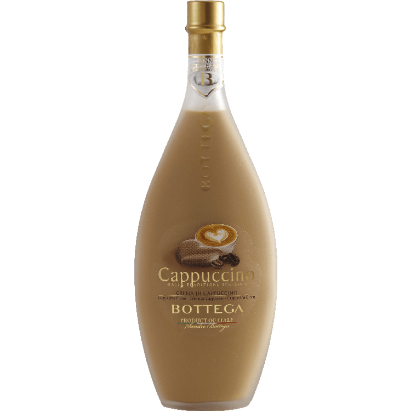 BOTTEGA Crema di Cappuccino - Liquore 15% 0,5