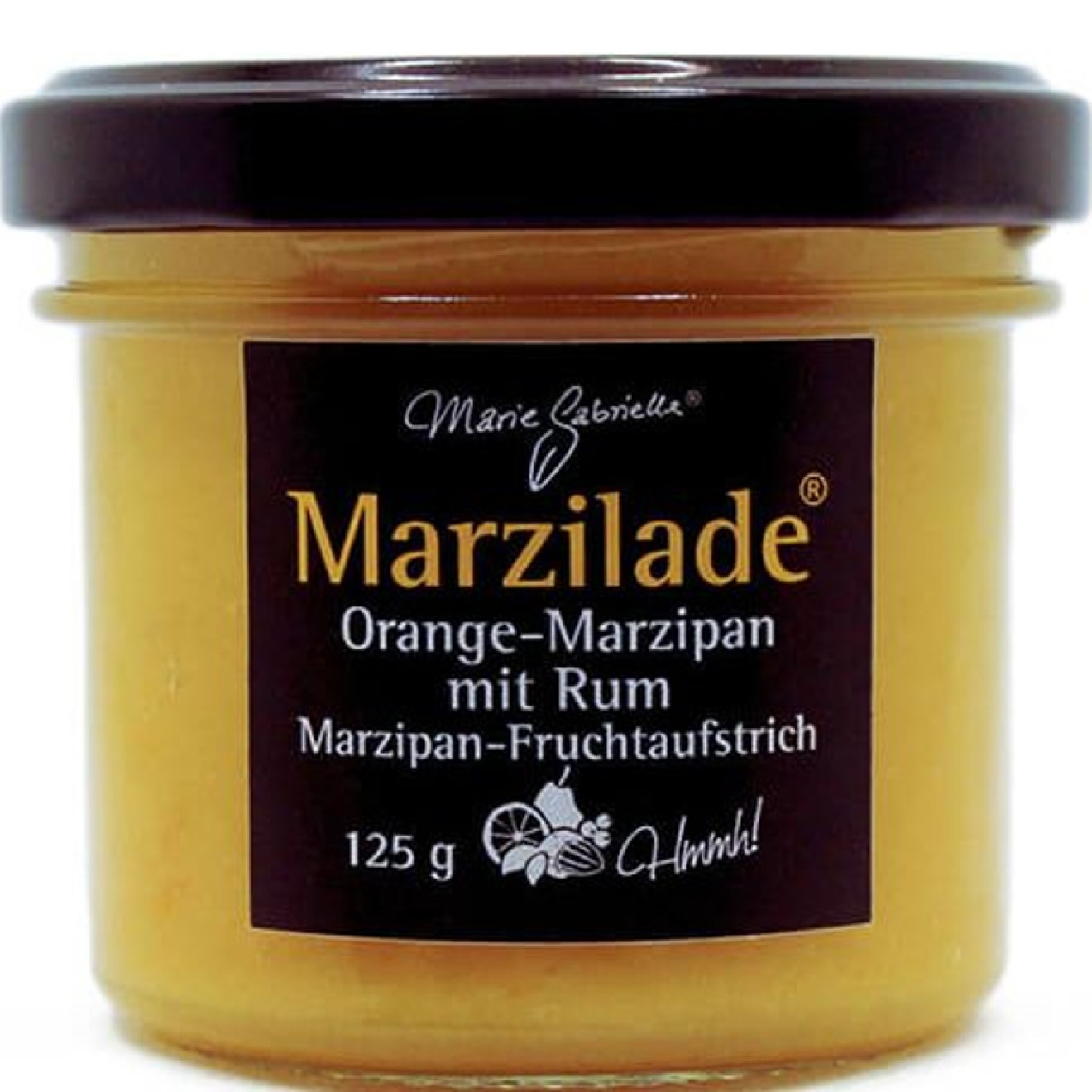 MARZILADE Orange - Marzipan mit Rum 125g