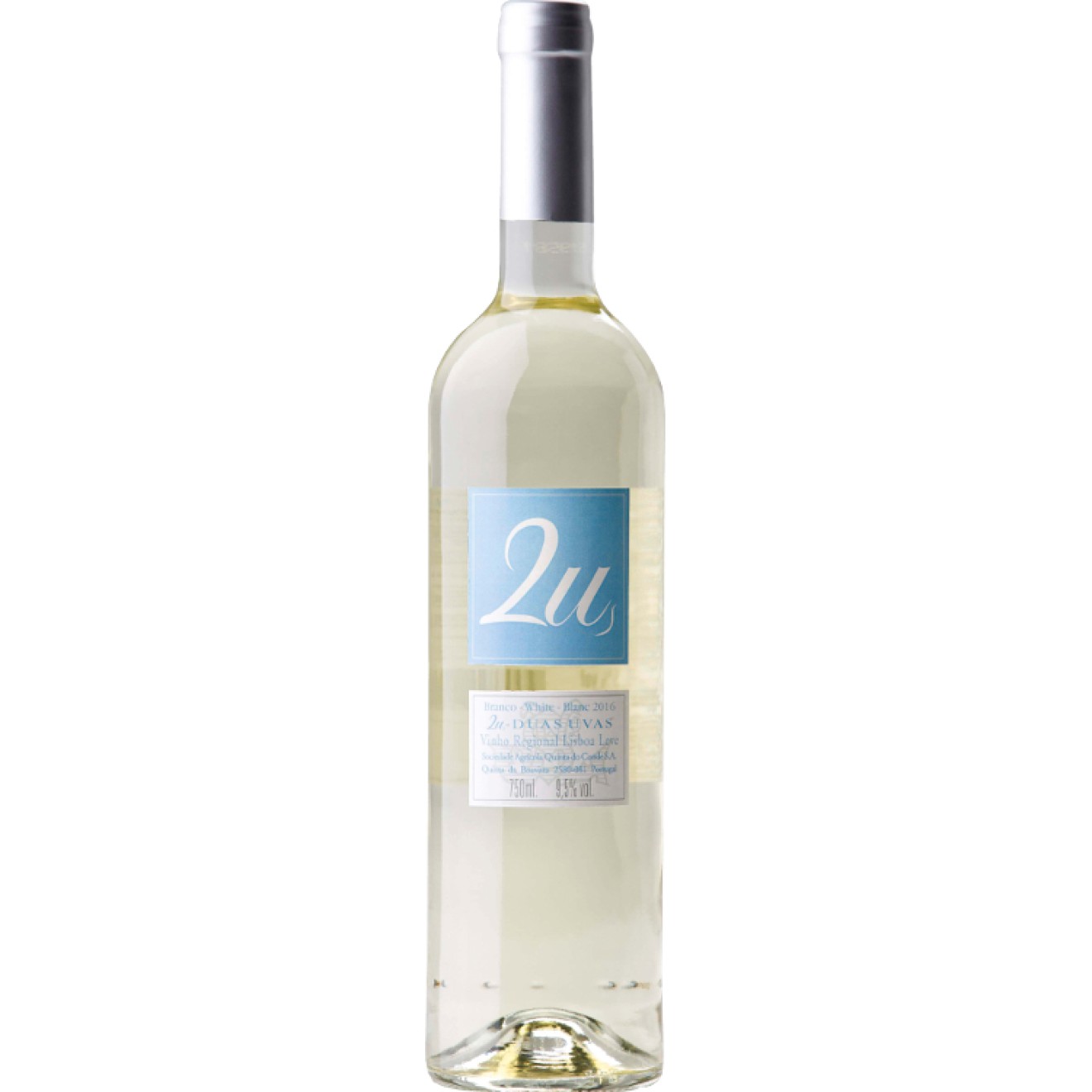 DUAS UVAS "2U" Vinho Branco Lisboa 0,75