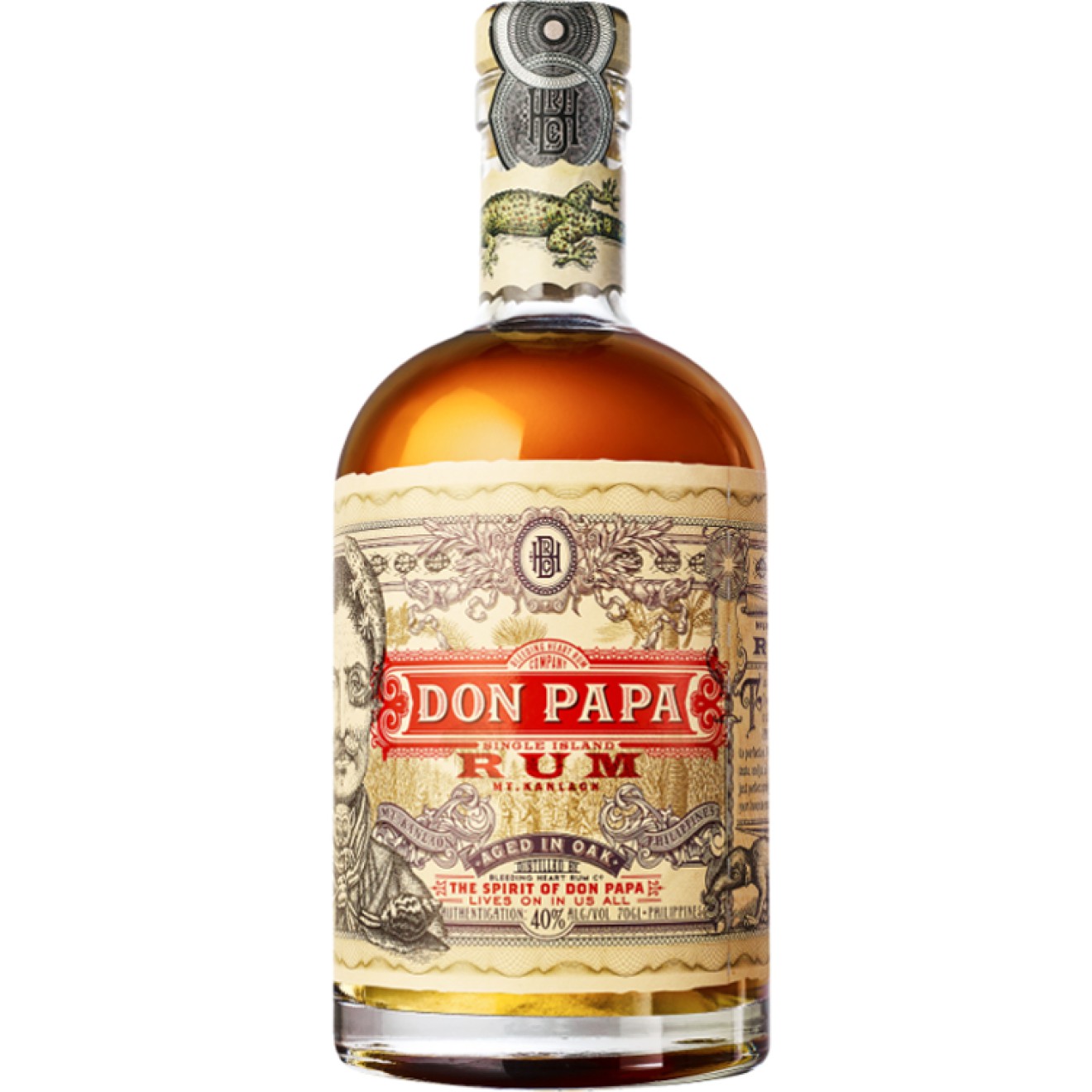 DON PAPA Rum (7) Single Island 40% 0,7