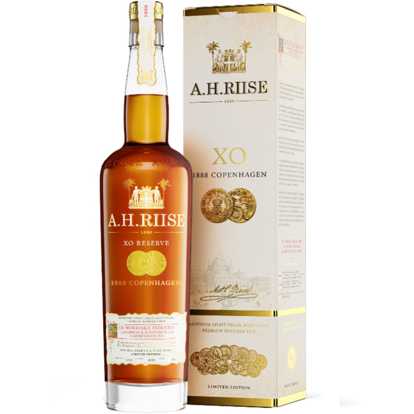 A.H.RIISE XO 1888 Copenhagen Gold 40% 0,7