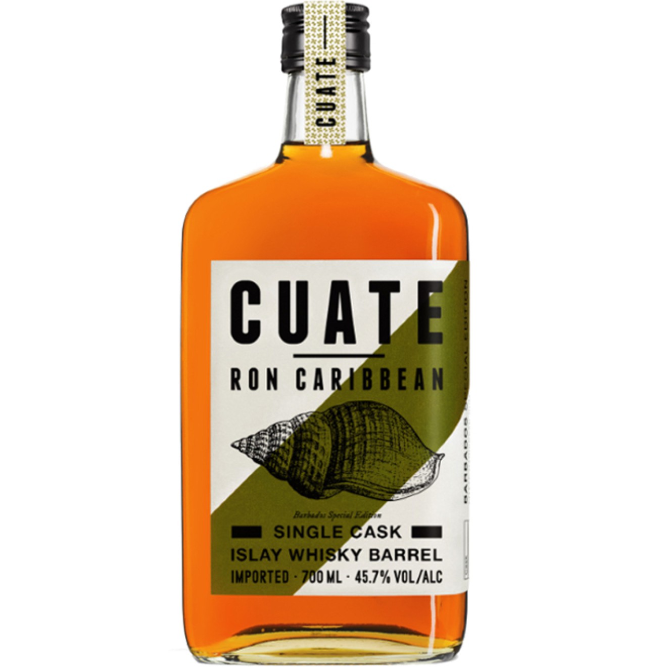 CUATE Rum Single Cask Islay Whisky Barrel 45,7% 0,7