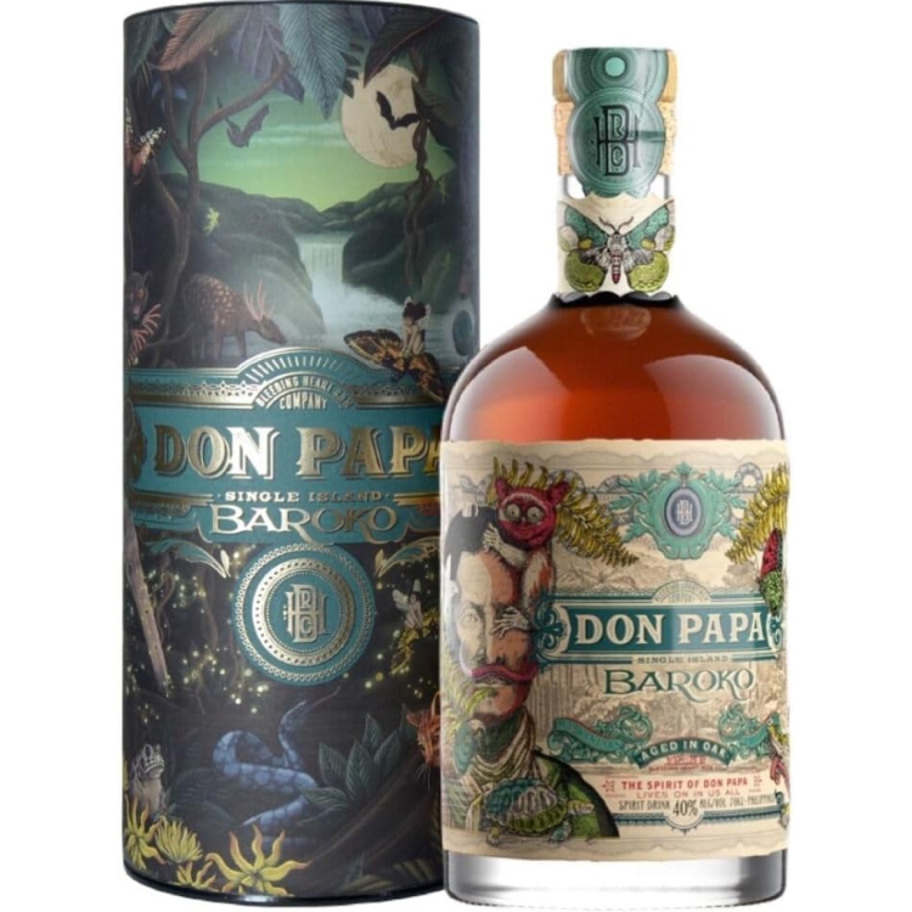 DON PAPA Baroko 40% 0,7 + End of the Year Tube