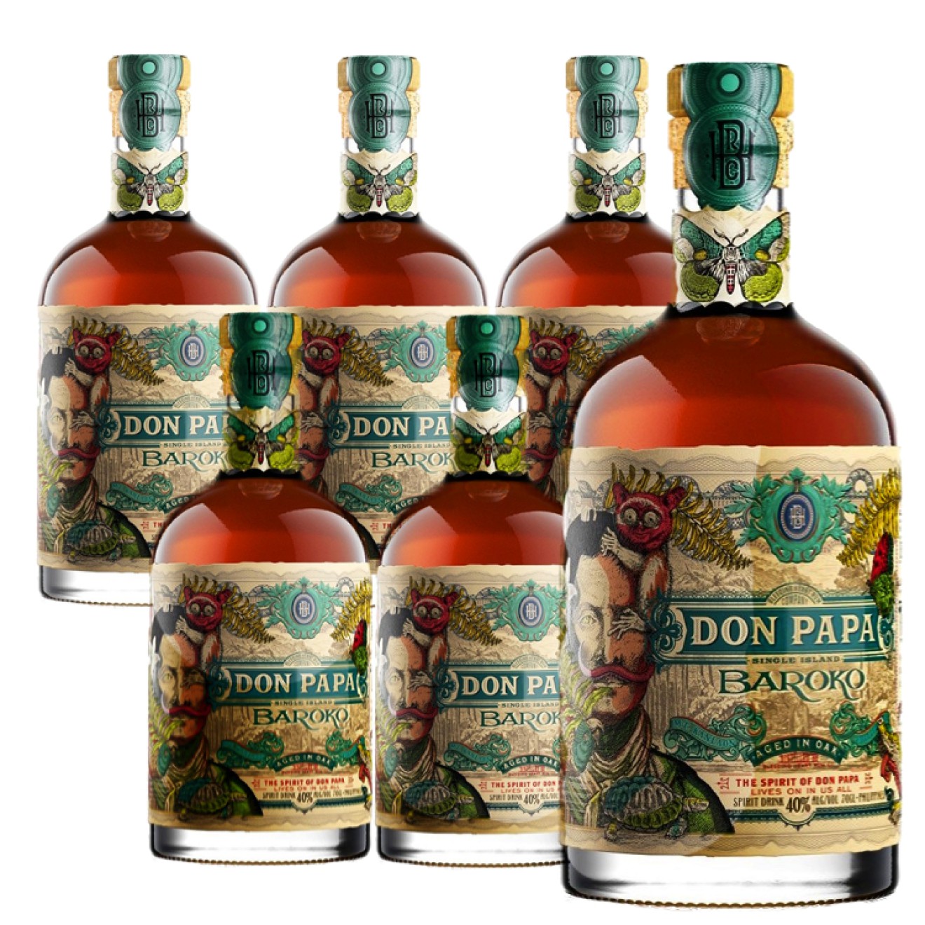 DON PAPA Baroko 40% (SET 6 x 0,7)