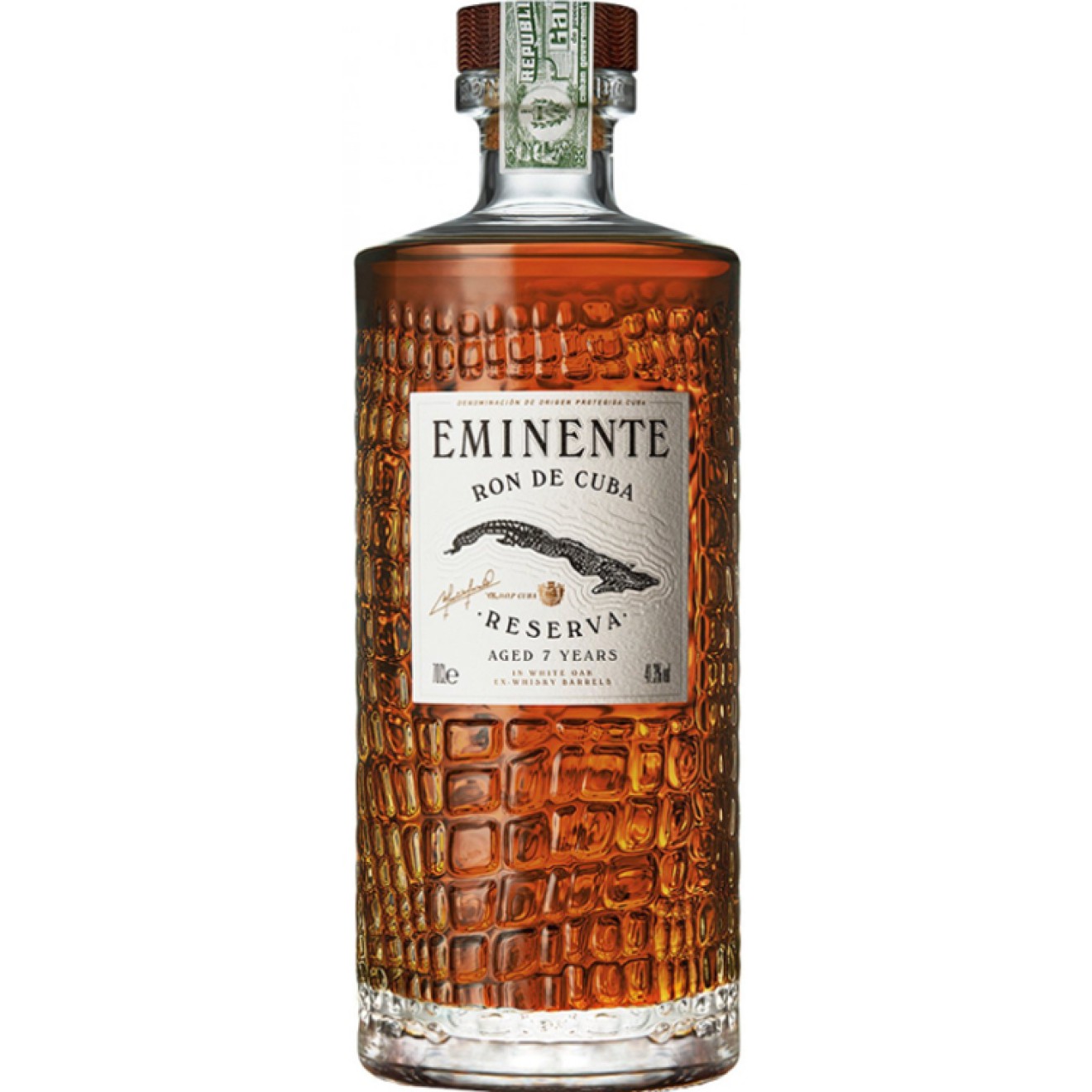 EMINENTE (7y) Ron de Cuba Reserva 41,3% 0,7