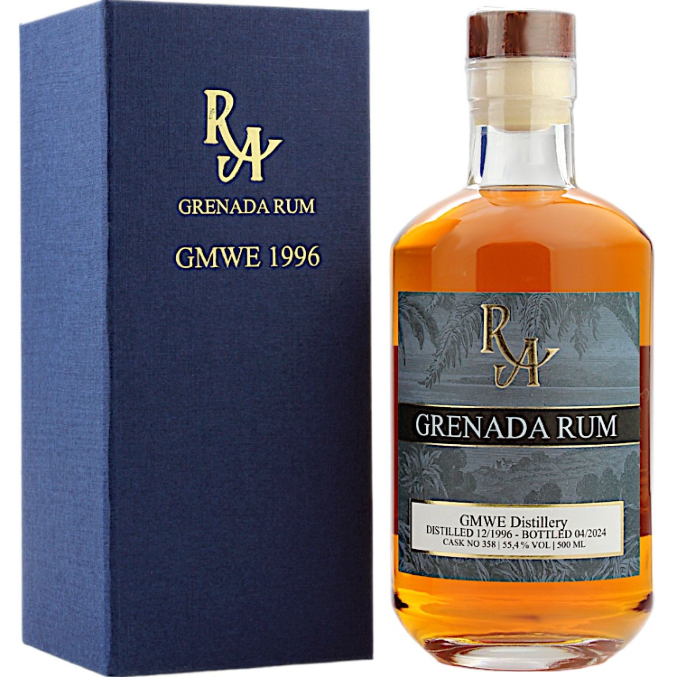 RA RUM ARTESANAL Grenada 1996/2024 GMWE 55,4% 0,5