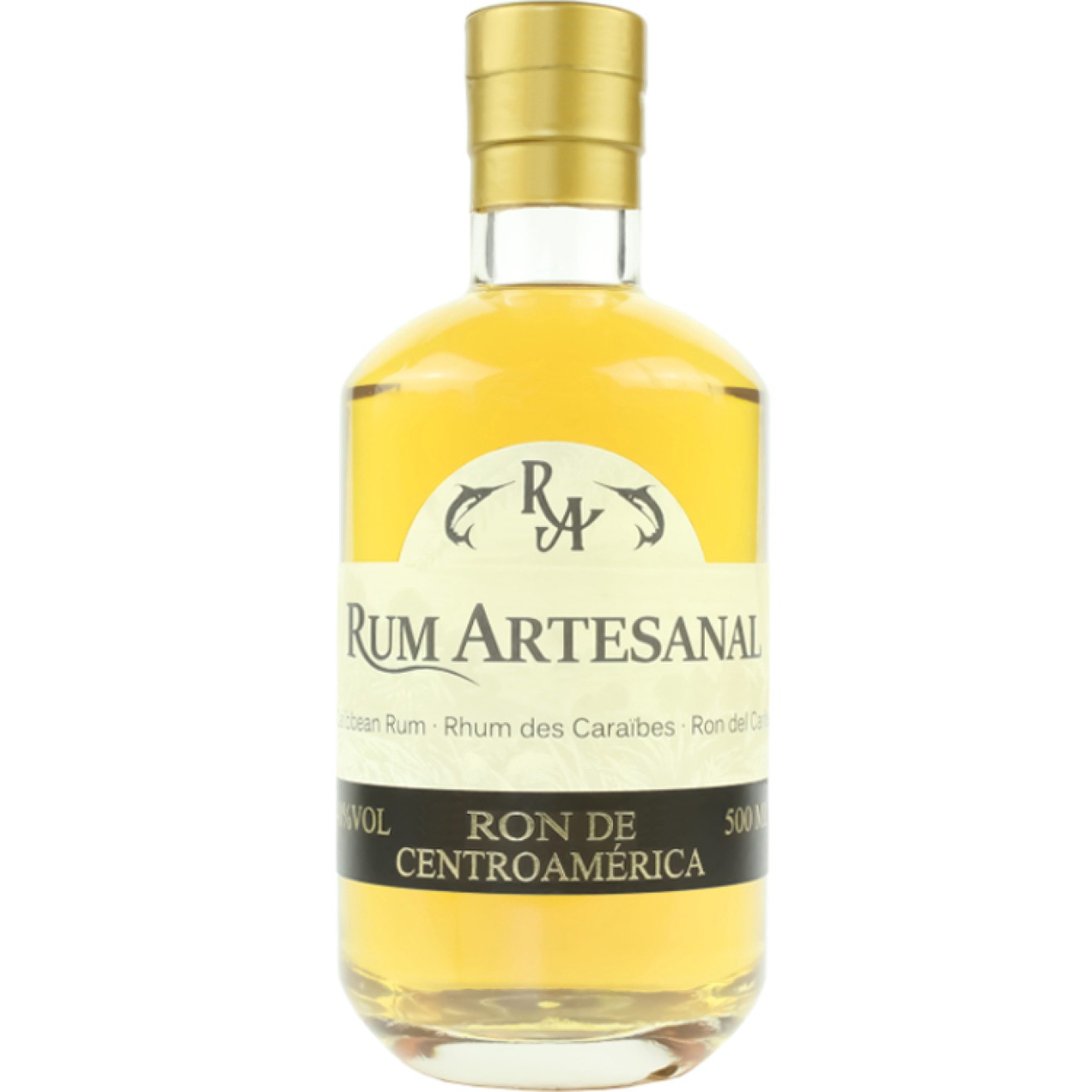 RA RUM ARTESANAL Ron de Centroamerica 40% 0,5