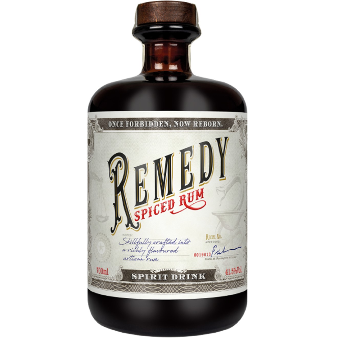 REMEDY Spiced Rum 41,5% 0,7