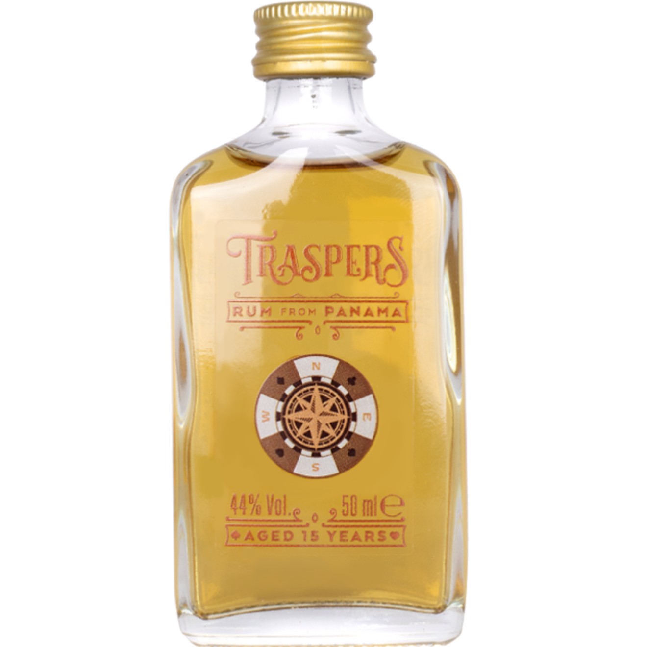 TRASPERS (15y) Rum 44% 50ml