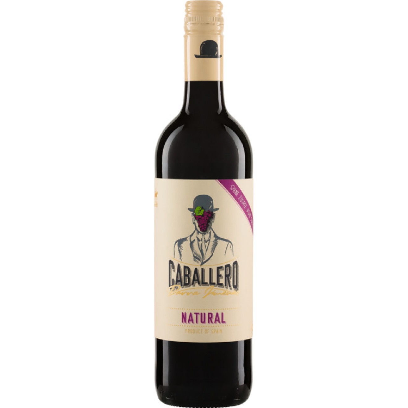 CABALLERO Tinto Natural ohne S02-Zusatz 0,75 *