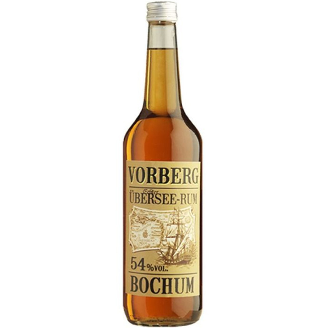 VORBERG Echter Übersee-Rum 54% 0,7