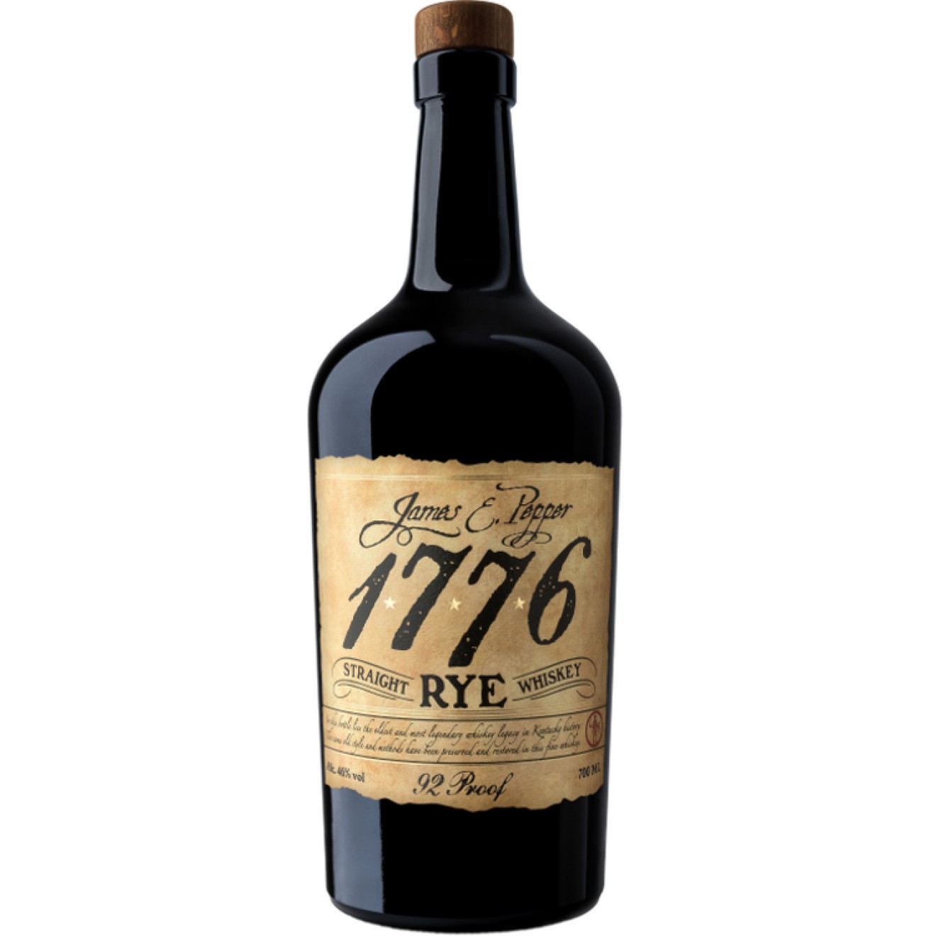 1776 Straight Rye Whiskey 46%, 0,7