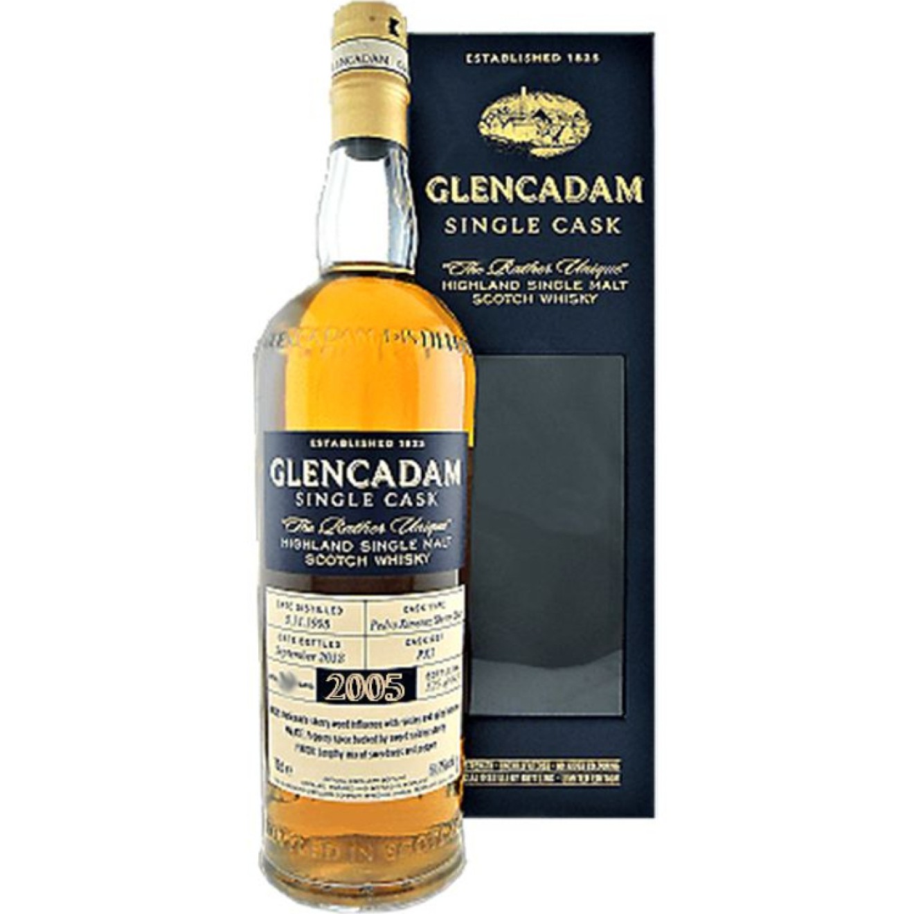 GLENCADAM Single Cask (12) Single Malt 63,1% 0,7