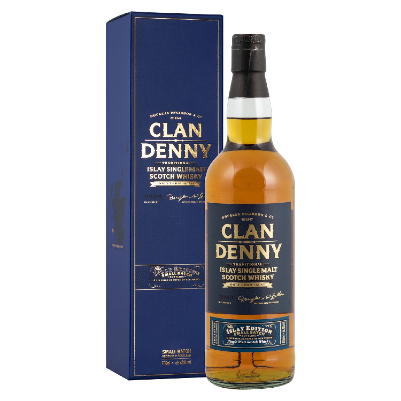 CLAN DENNY Islay Single Malt Whisky 40% 0,7