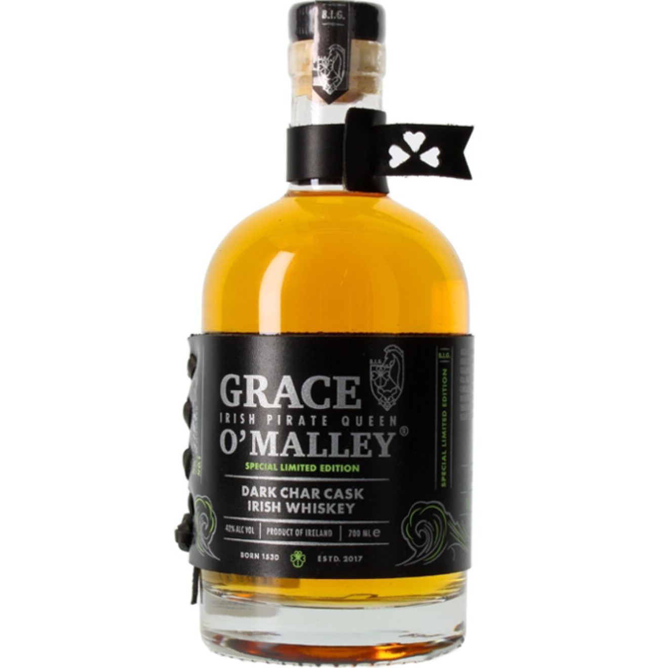 GRACE O'MALLEY Dark Char Cask Whiskey 42% 0,7