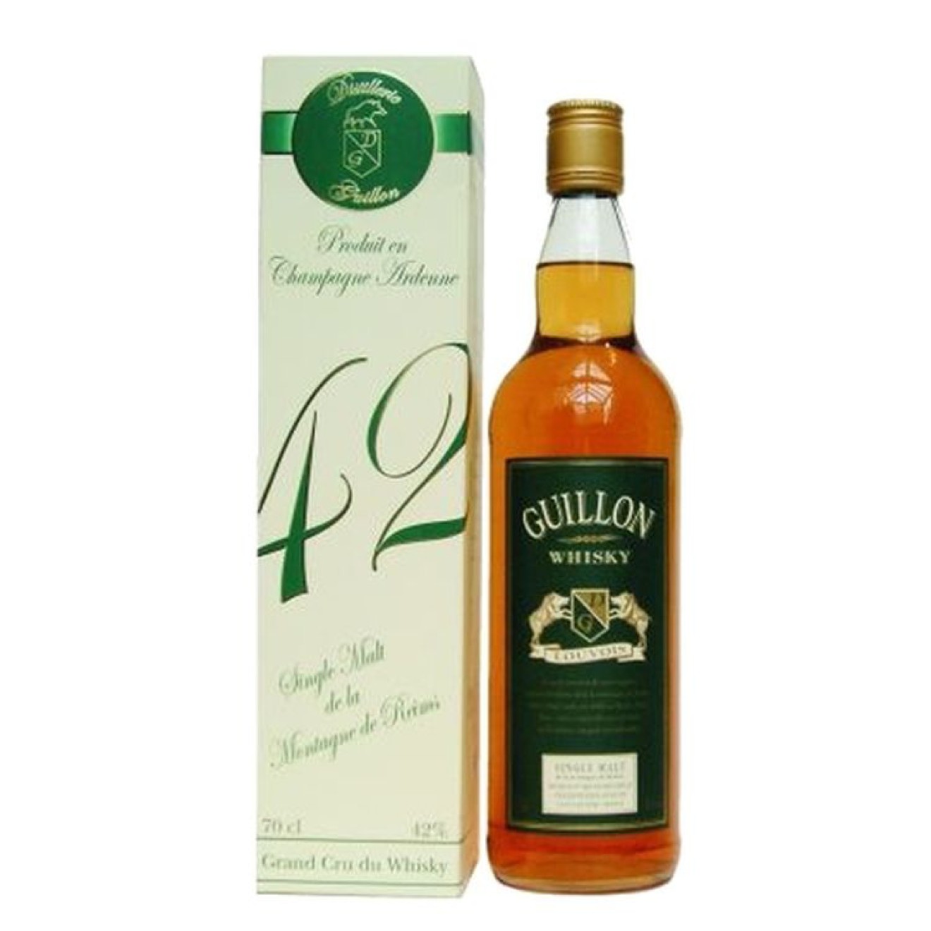 GUILLON Single Malt de la Montagne de Reims 40%, 0,7