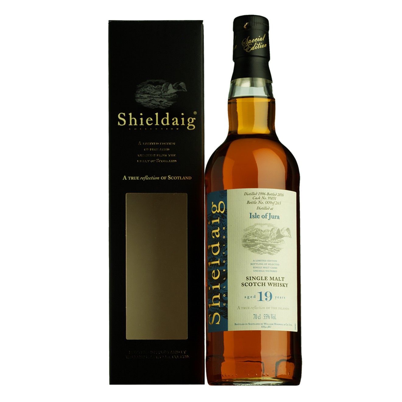 SHIELDAIG Isle of Jura (19y) Single Malt Whisky 55,0% 0,7