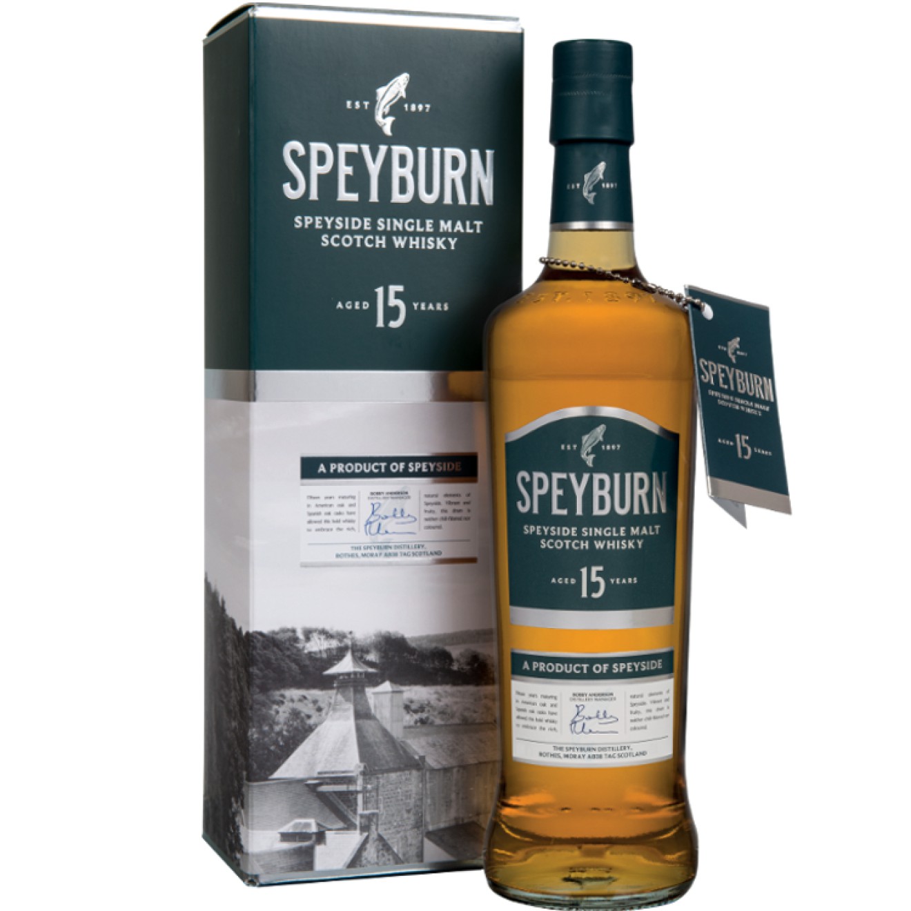 SPEYBURN (15y) Single Malt Whisky 0,7