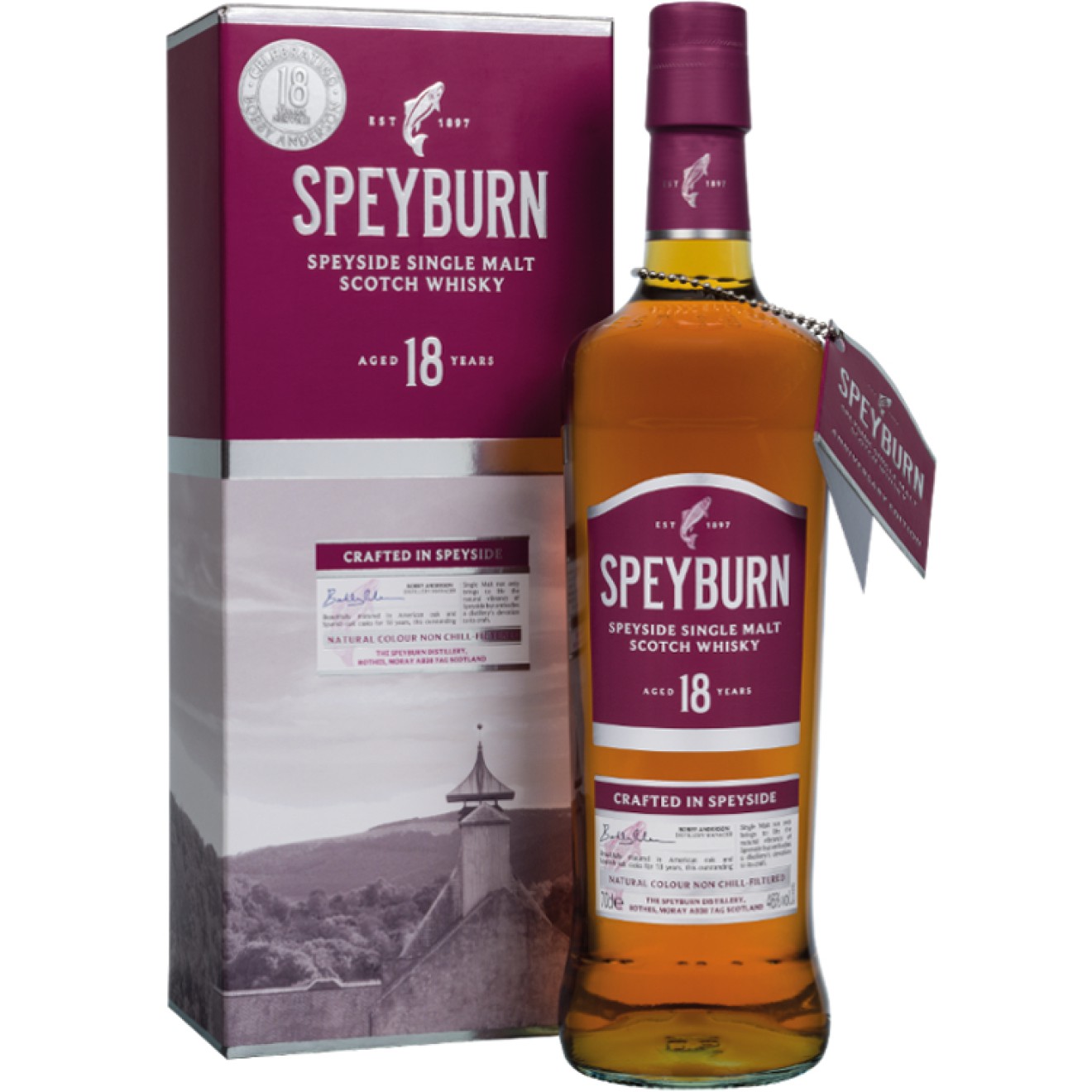 SPEYBURN (18y) Single Malt Whisky 0,7