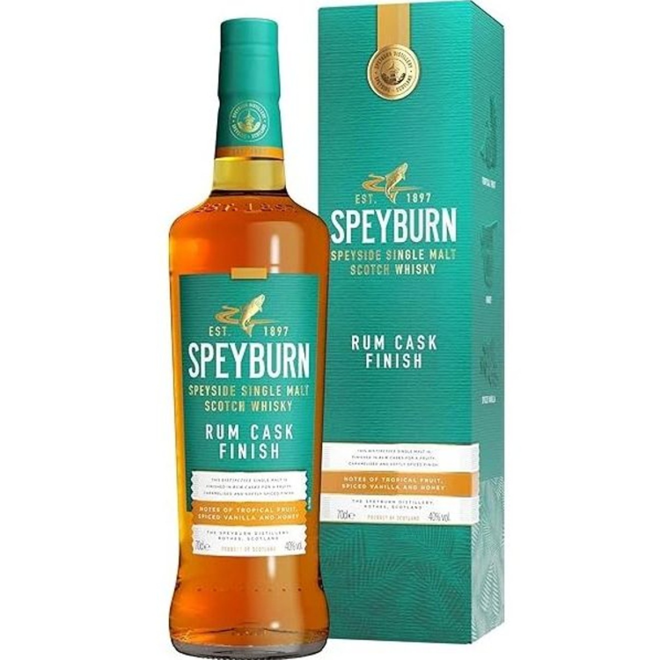 SPEYBURN Single Malt Rum Cask Finish 40% 0,7