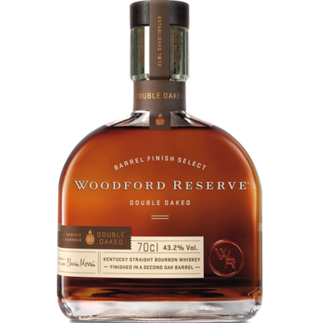 WOODFORD Double Oak Bourbon Whiskey 43,2% 0,7