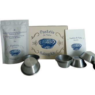 PASTEIS DE NATA Back-Set inkl. 2x200g Backmischungen